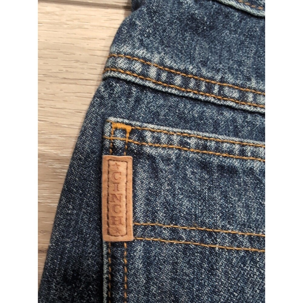 CINCH MEN'S BLUE JEANS RELAXED FIT GREEN LABEL DENIM SIZE 42X32 - Picture 3 of 16